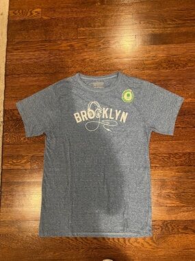 Brooklyn Graphic Tee - Blue boys super soft Shirt